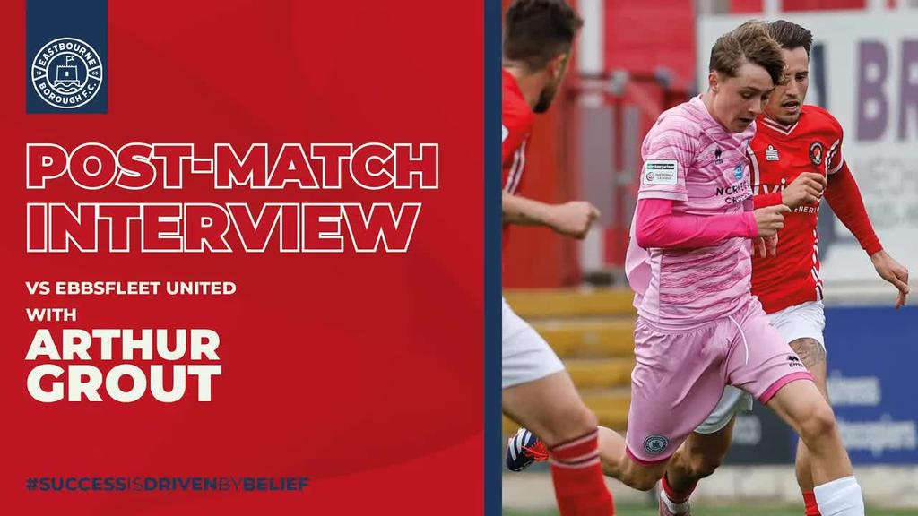 Post Match Interview: Arthur Grout on his first Borough goal