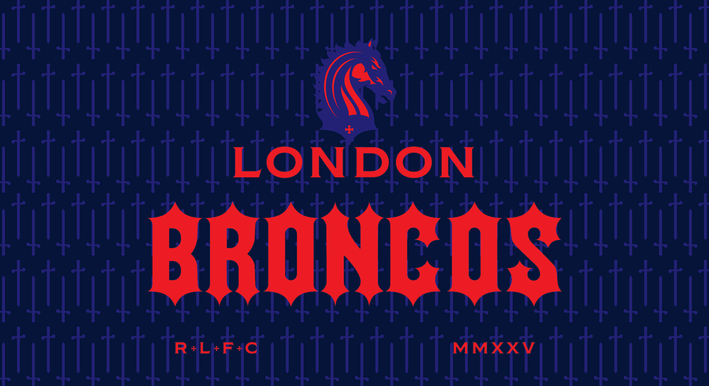 A new era begins. ⚡️Introducing the new look London Broncos. Bold, modern, and proudly built on.