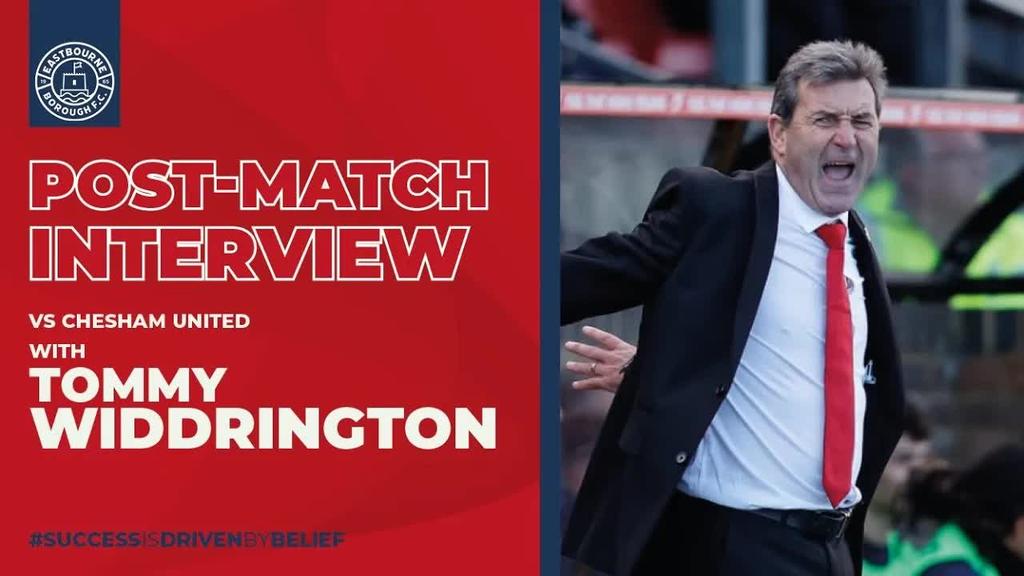 Post Match Interview: The Gaffer on Chesham defeat