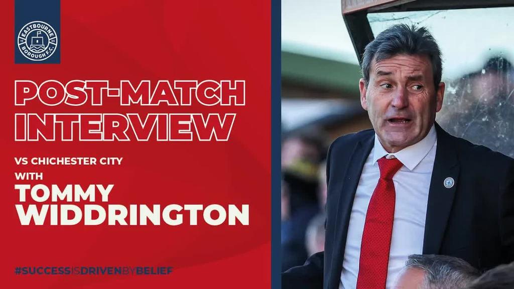 Post Match Interview: Tommy on Chichester win