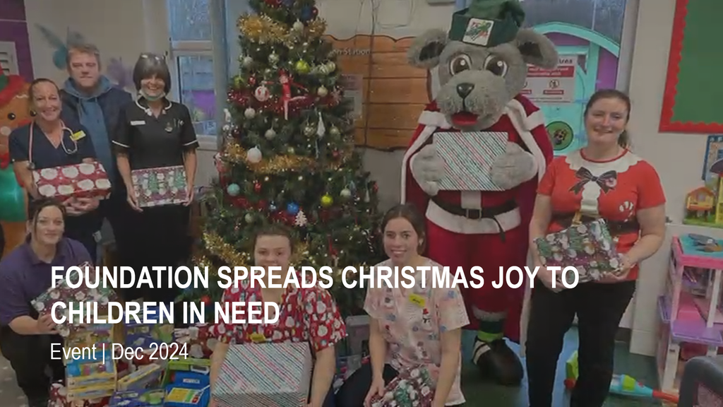 LONDON IRISH FOUNDATION SPREADS CHRISTMAS JOY TO CHILDREN IN NEED