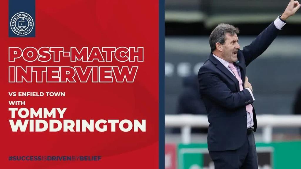 Post Match Interveiw: Tommy on Enfield Victory
