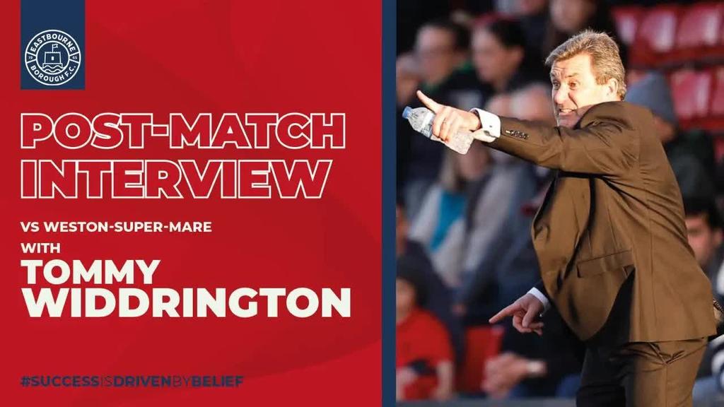 Post Match Interview: Tommy reflects on late Weston defeat