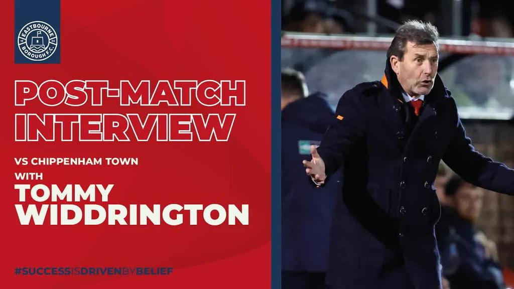 Post Match Interview: Widdrington on Chippenham