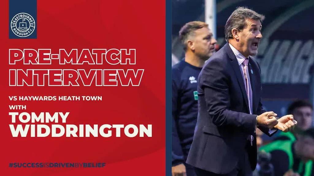 Pre Match Interview: Tommy on Haywards Heath tie