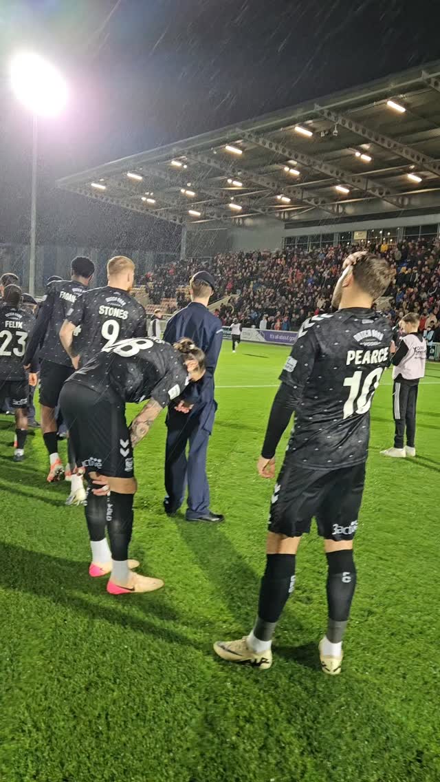 The teams are out...COME ON CITY!