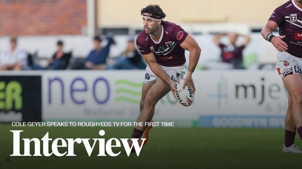 Cole Geyer's first interview with Roughyeds TV