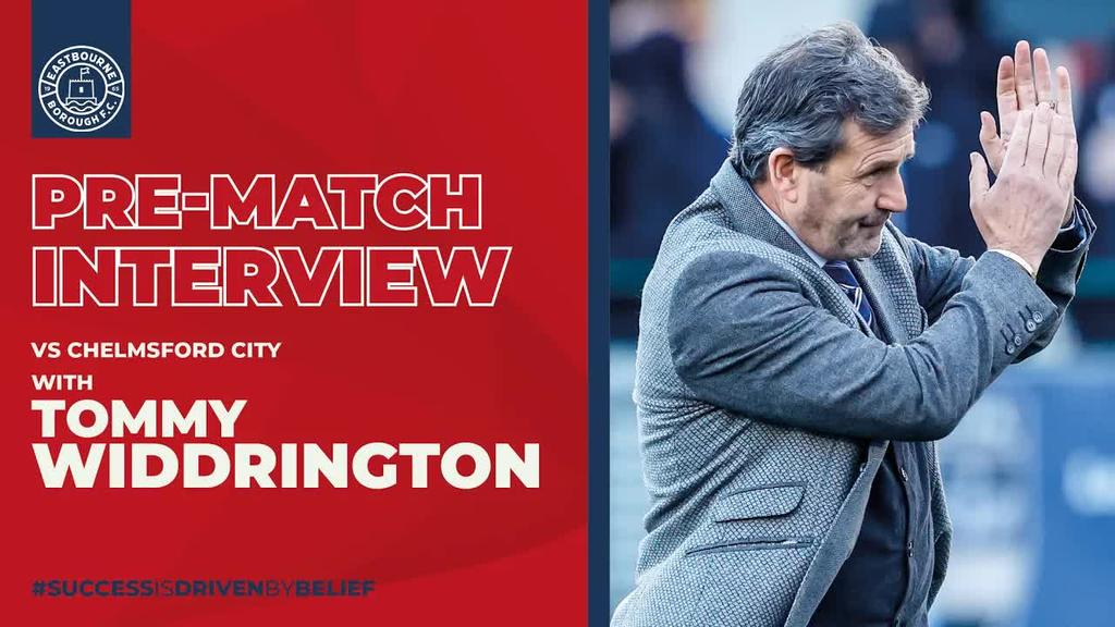 Pre Match Interview: Tommy on Chelmsford clash