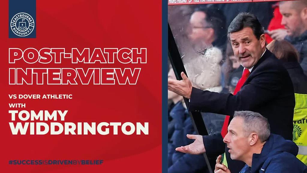 Pre-Match Interview: Tommy previews Dover