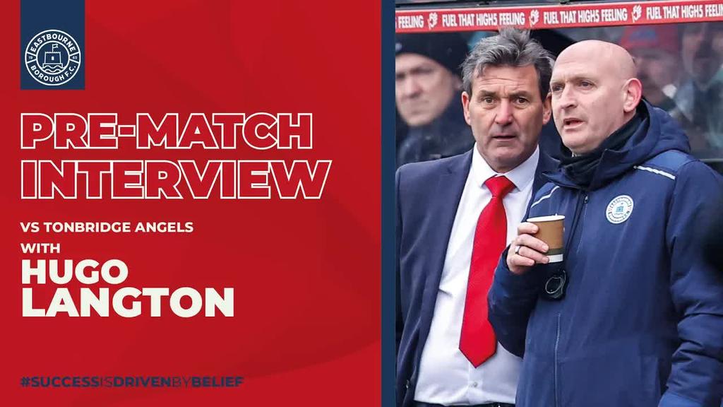 Pre Match Interview: Hugo previews Tonbridge