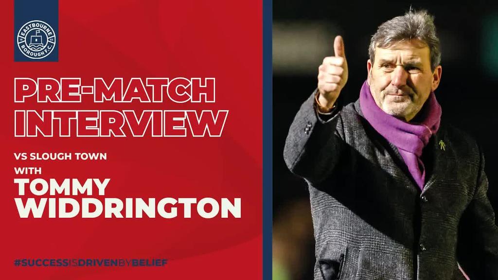 Pre-Match Interview: Tommy on Slough