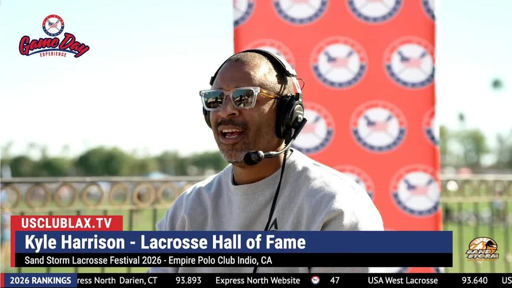 Kyle Harrison - Lacrosse Hall of Fame- 2026 Sand Storm Lacrosse Festival