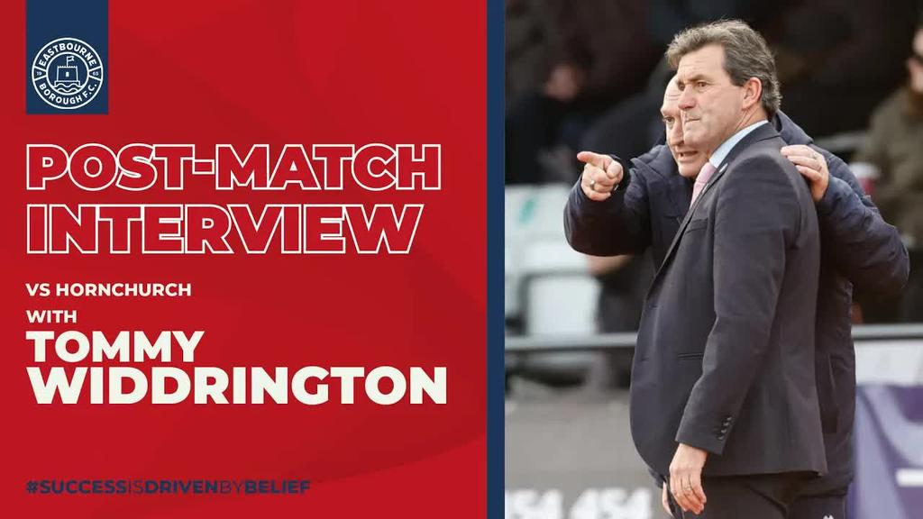 Post Match Interview: Tommy on Hornchurch