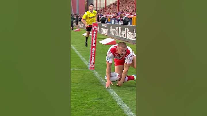 Loves a try against the Saints does Mikey 😁