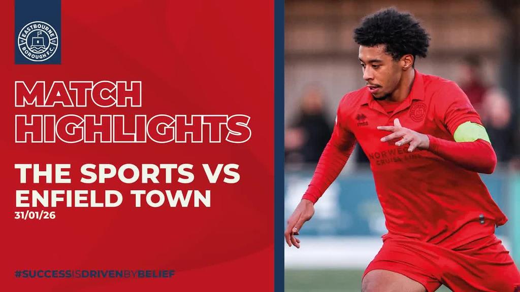 Highlights: Eastbourne Borough v Enfield Town (31/01/26)