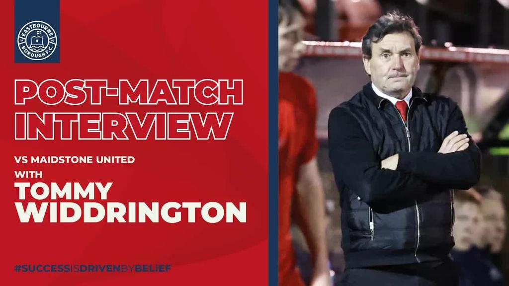 Post-Match Interview: Tommy on Maidstone victory