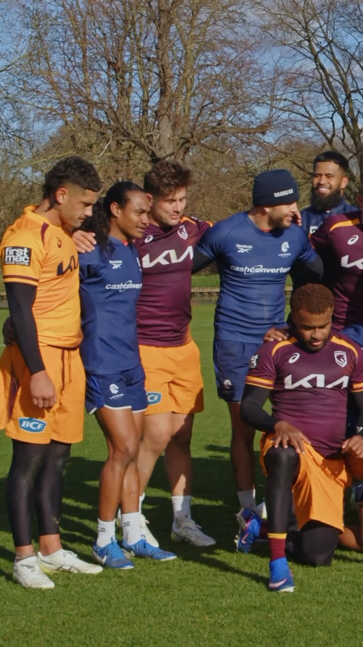 Same, but different. 🔥🔥Thanks to the @brisbanebroncos for having us.