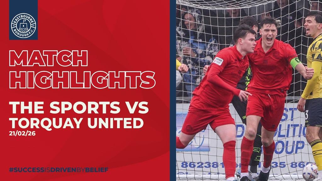 Eastbourne 4 Torquay 2 highlights
