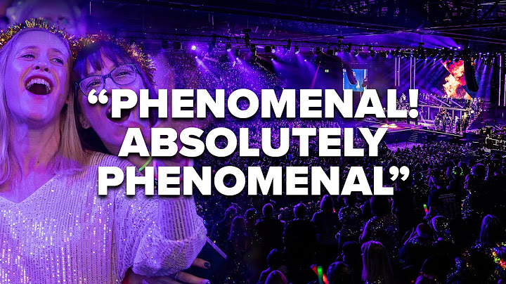 Rock Choir LIVE - The Ultimate Christmas Party Live Audience Reactions