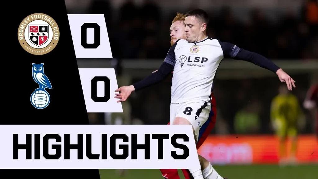 Highlights: Bromley 0-0 Oldham Athletic