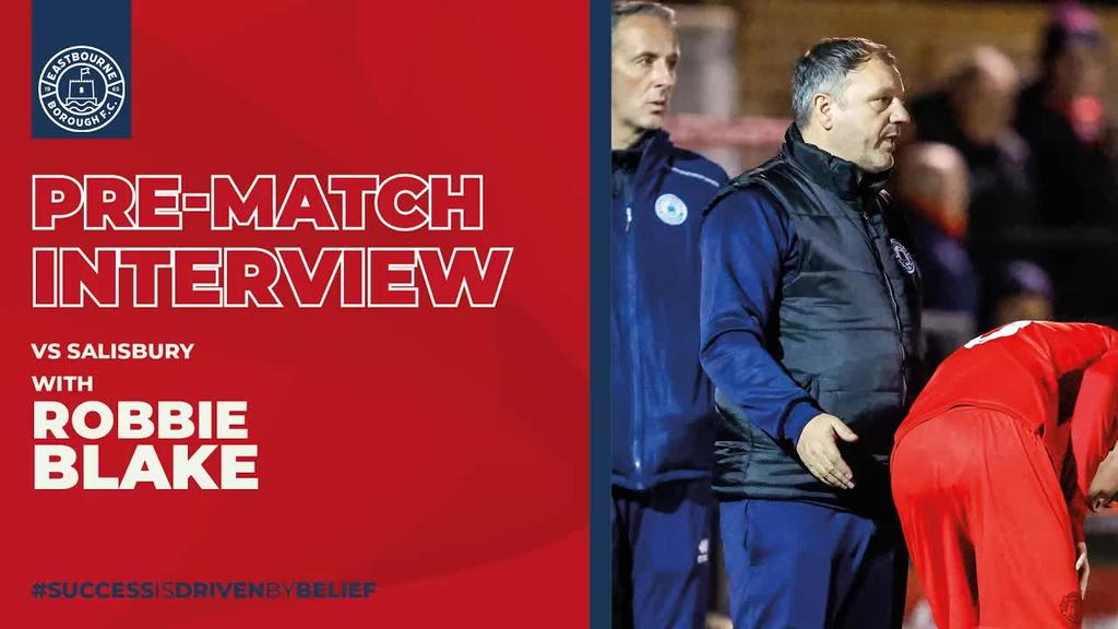 Pre-Match: Robbie looks ahead to Salisbury