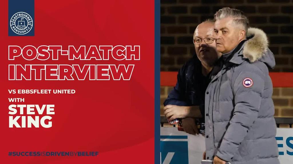 Post Match Interview: Steve on Ebbsfleet