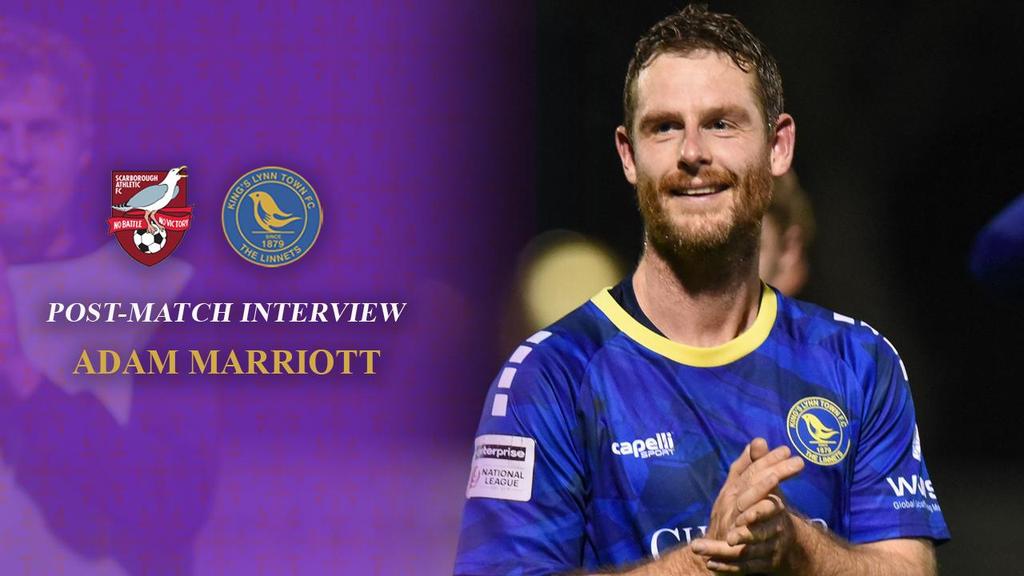 INTERVIEW: Adam Marriott Post-Scarborough