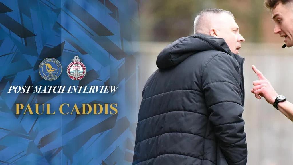 INTERVIEW: Paul Caddis Post-South Shields
