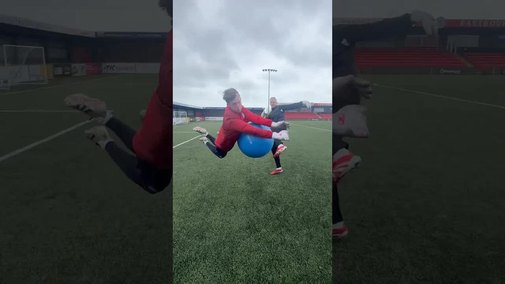 Non-League Goalkeeper Training 🧤