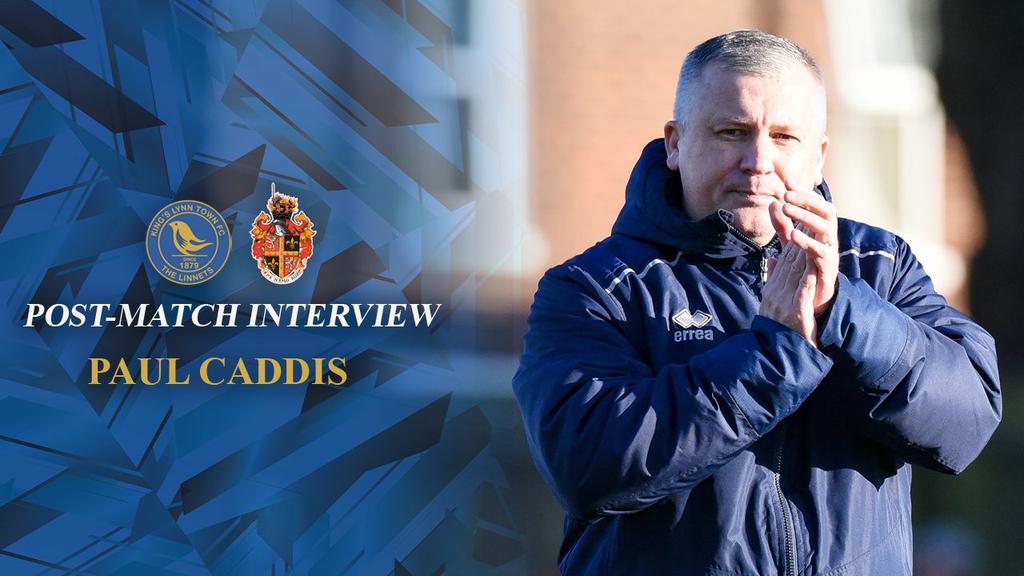 INTERVIEW: Paul Caddis Post-Spennymoor