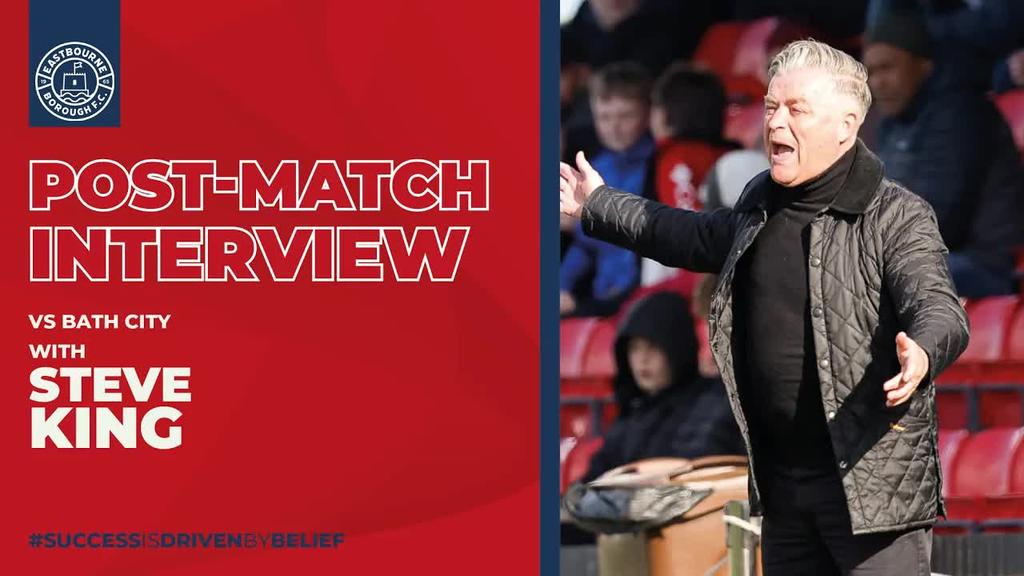 Steve King on Bath draw