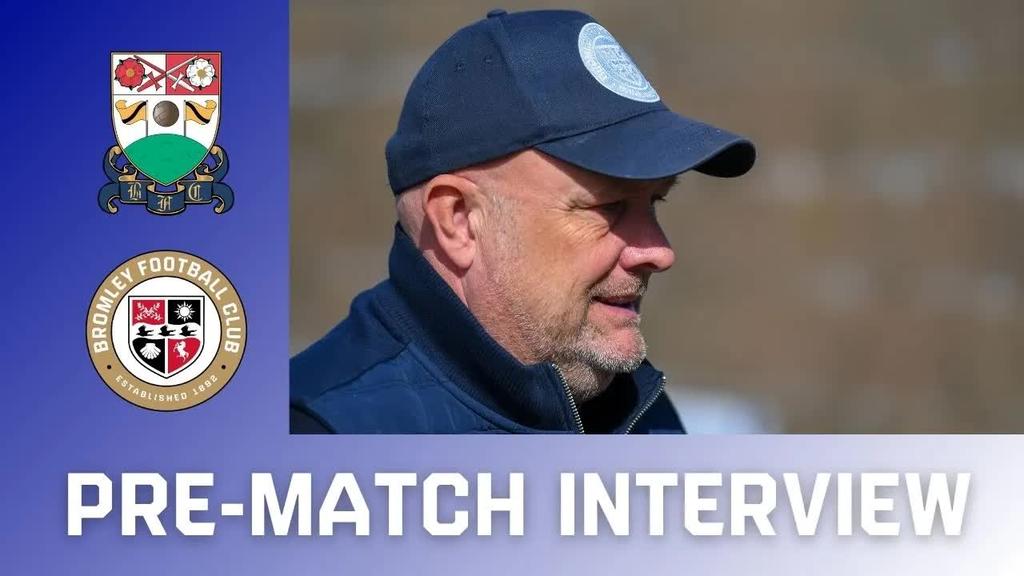 Andy Woodman ahead of our clash with Barnet