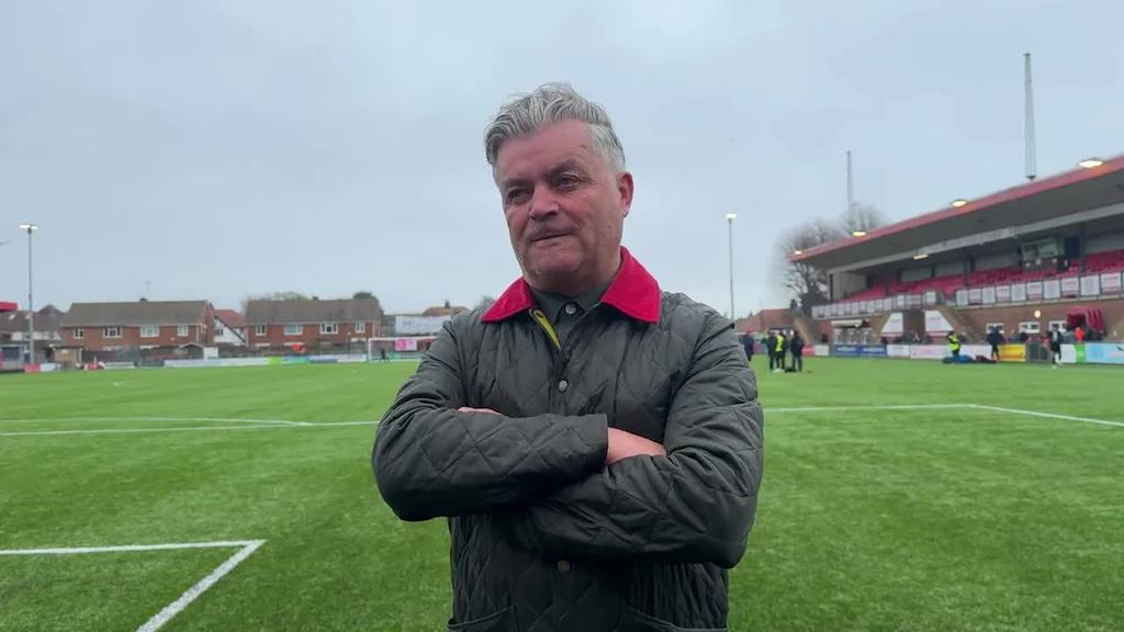 Post Match Interview: King reflects on harsh Worthing defeat