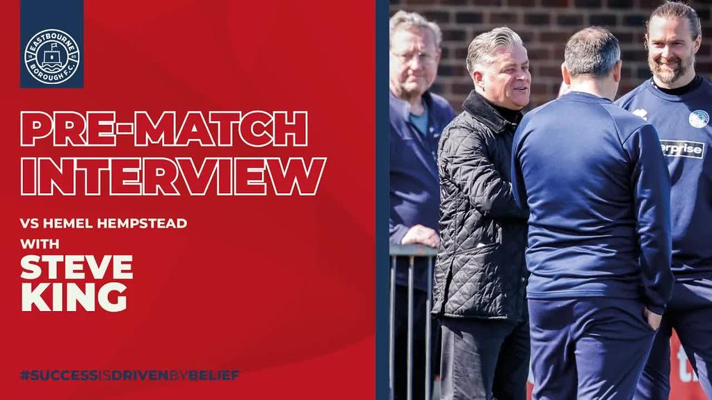Pre-Match: King looks to our trip to Hemel