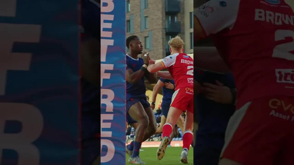 You've been blessed with some London Broncos trylights by the algorithm