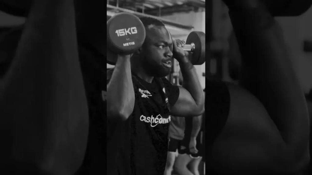 In the gym with Sid 😤