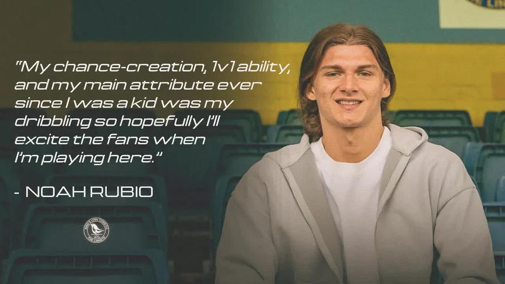 FIRST INTERVIEW - NOAH RUBIO