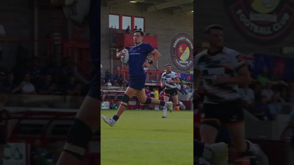 Alex Walker with the Hatrick