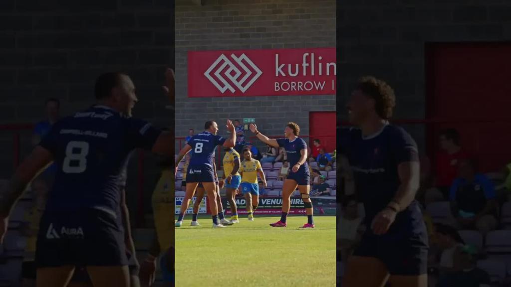 Ben sneaks over with the assist from Liva