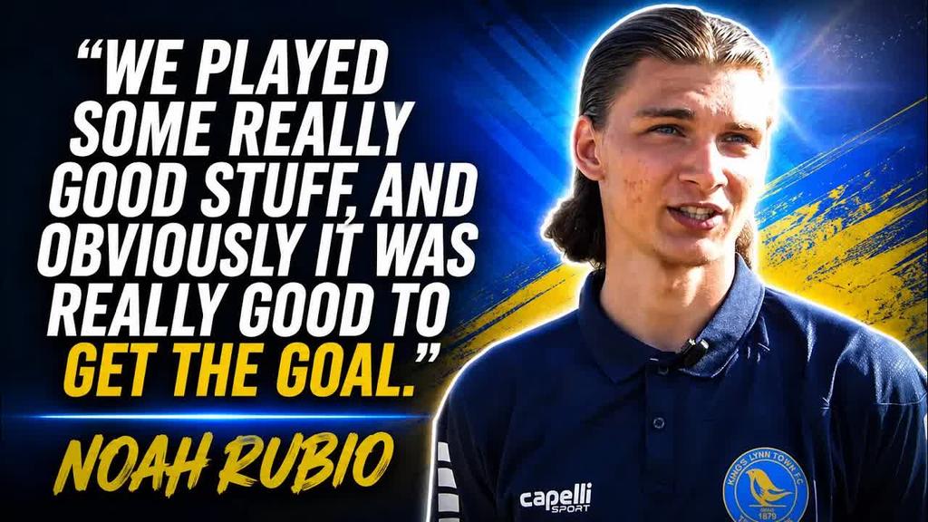Interview - Noah Rubio Post Fakenham Town.