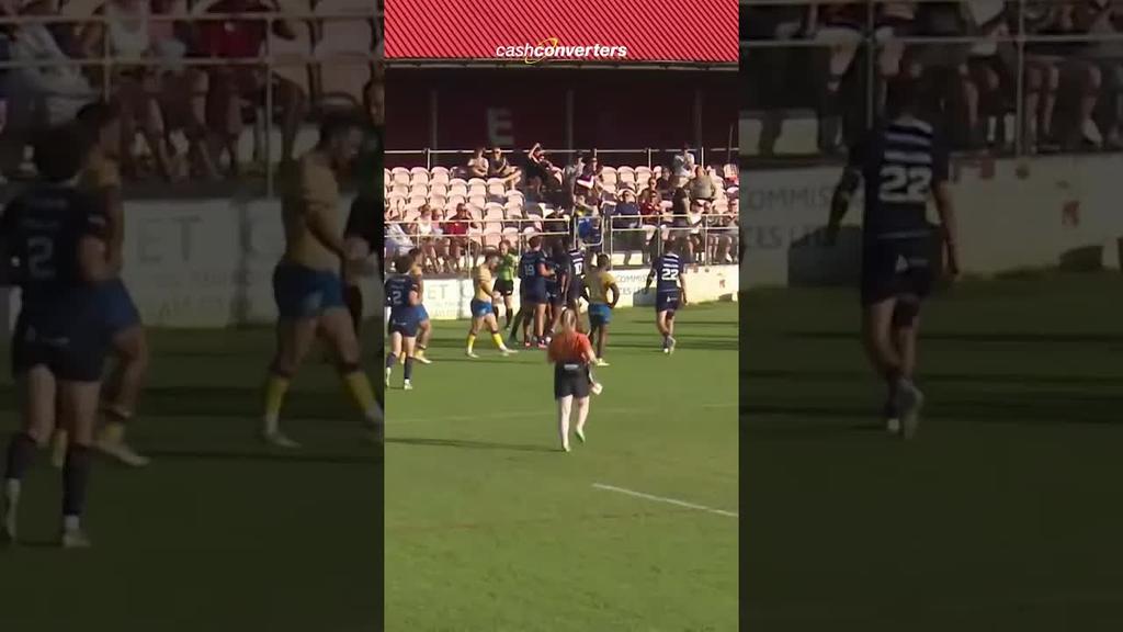 Cap goes over the line 🫡