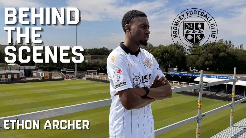 Behind The Scenes with Ethon Archer