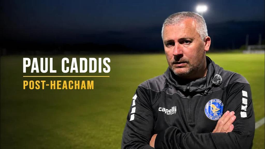 INTERVIEW - PAUL CADDIS POST-HEACHAM