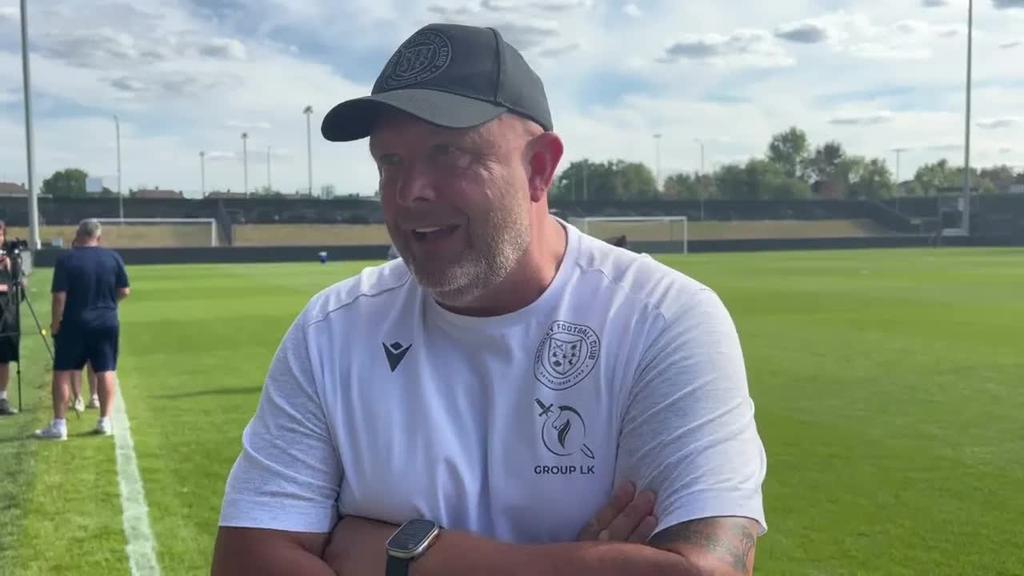 Andy Woodman after Barnet friendly