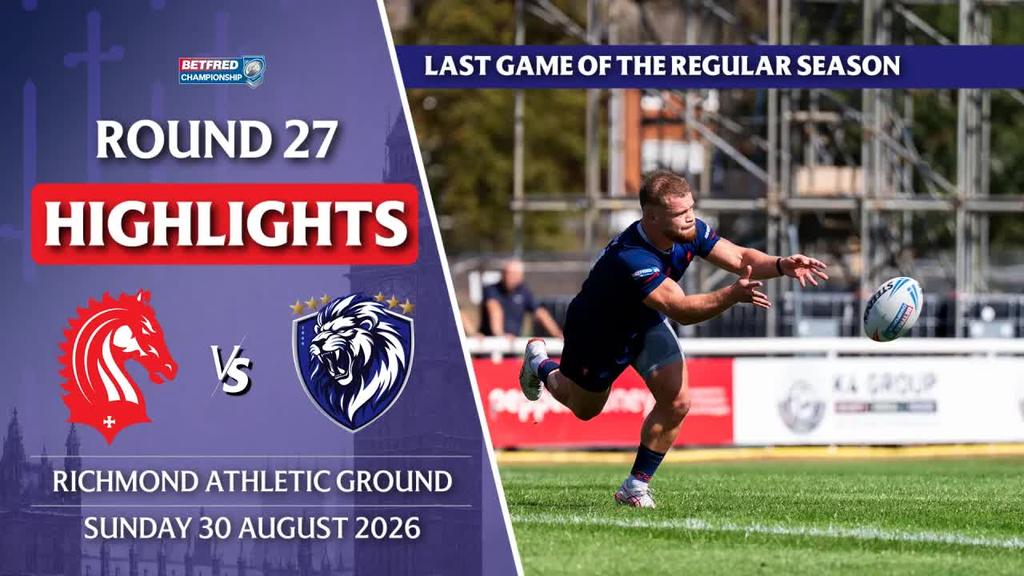 HIGHLIGHTS: London Broncos v Swinton Lions ｜  R27 BETFRED CHAMPIONSHIP 2026