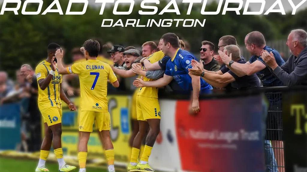 ROAD TO SATURDAY - DARLINGTON