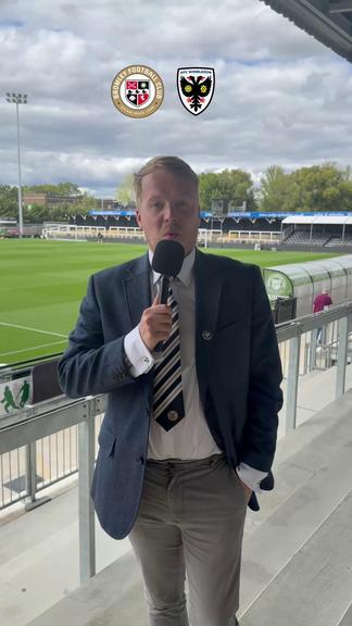 "The only professional game in England taking place this evening" 🗣️