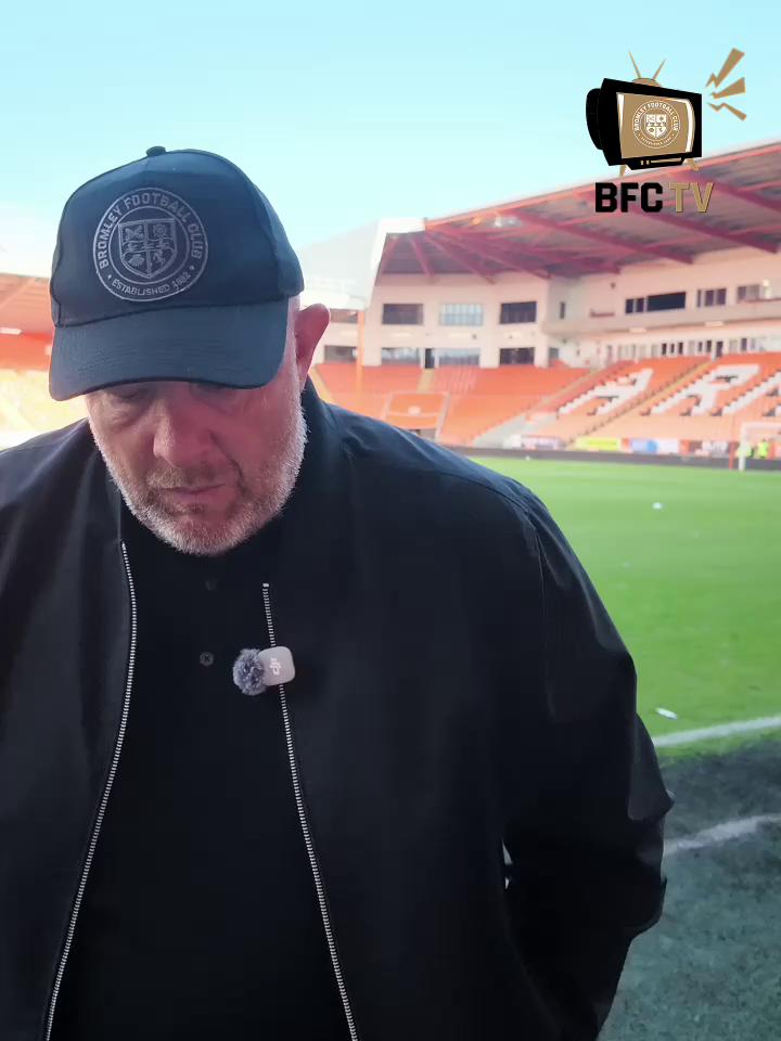 Andy Woodman's post-Blackpool interview is now available to watch for free on BFC TV 📺