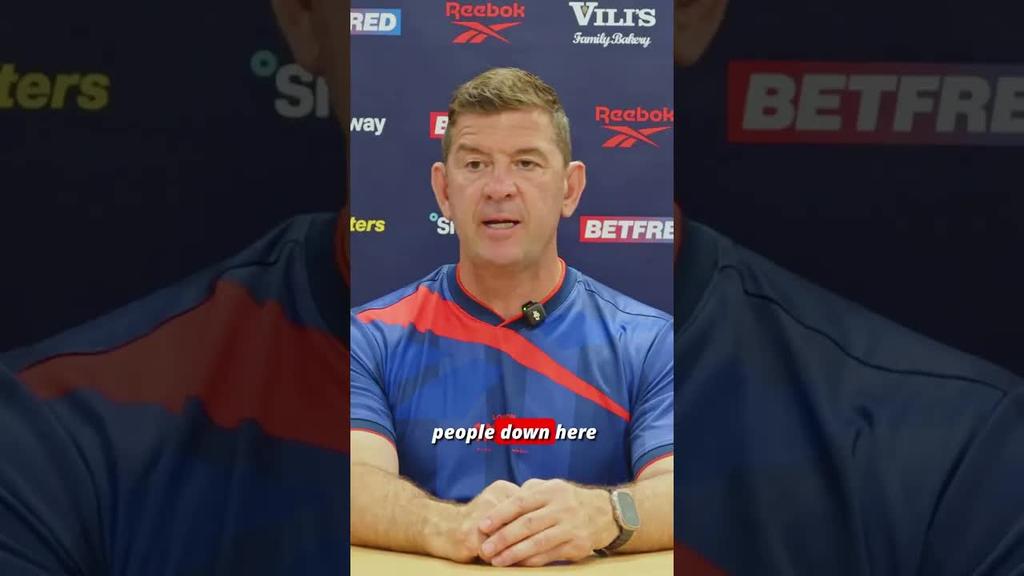 Coach JD looks forward to our earned weekend off and our Prelim Final after that 🔥