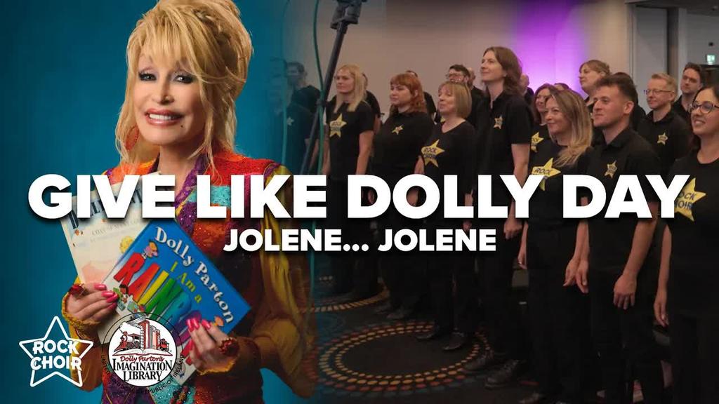 Give Like Dolly Day | The Rock Choir Vocal Group Sing 'Jolene'